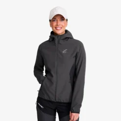 Distance Pro Wind Jacket Damen Anthracite/Black
