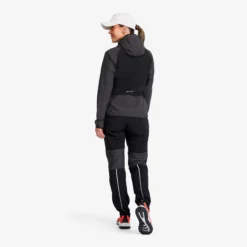 Distance Pro Wind Jacket Damen Anthracite/Black