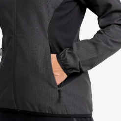 Distance Pro Wind Jacket Damen Anthracite/Black