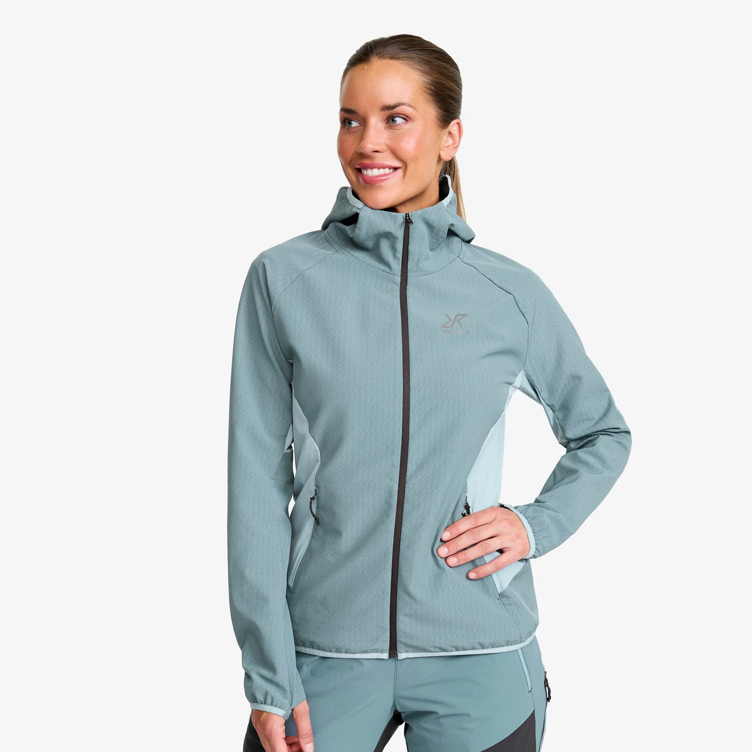 Distance Pro Wind Jacket Damen Arona/Goblin Blue