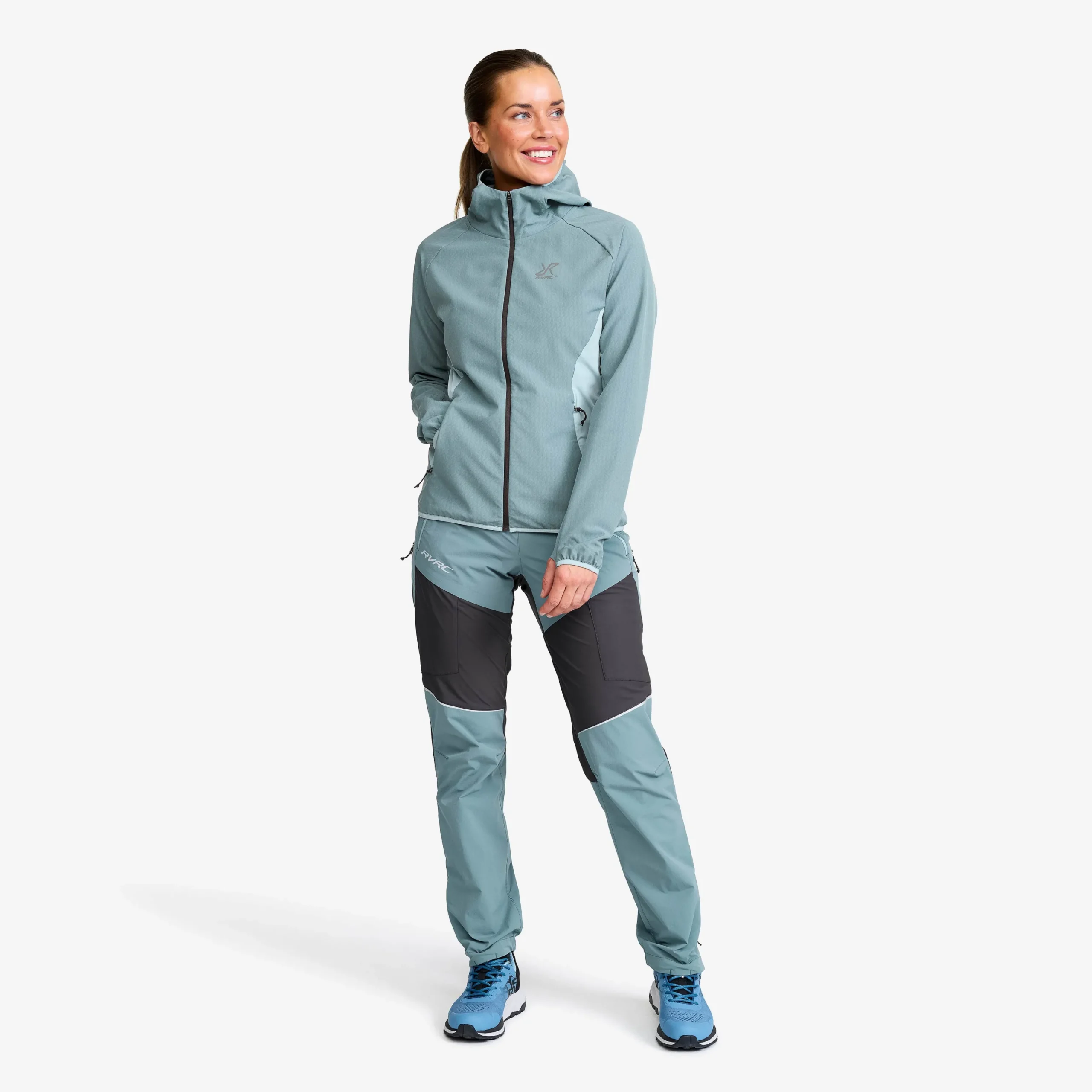 Distance Pro Wind Jacket Damen Arona/Goblin Blue