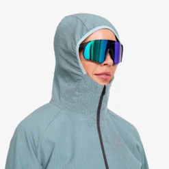 Distance Pro Wind Jacket Damen Arona/Goblin Blue