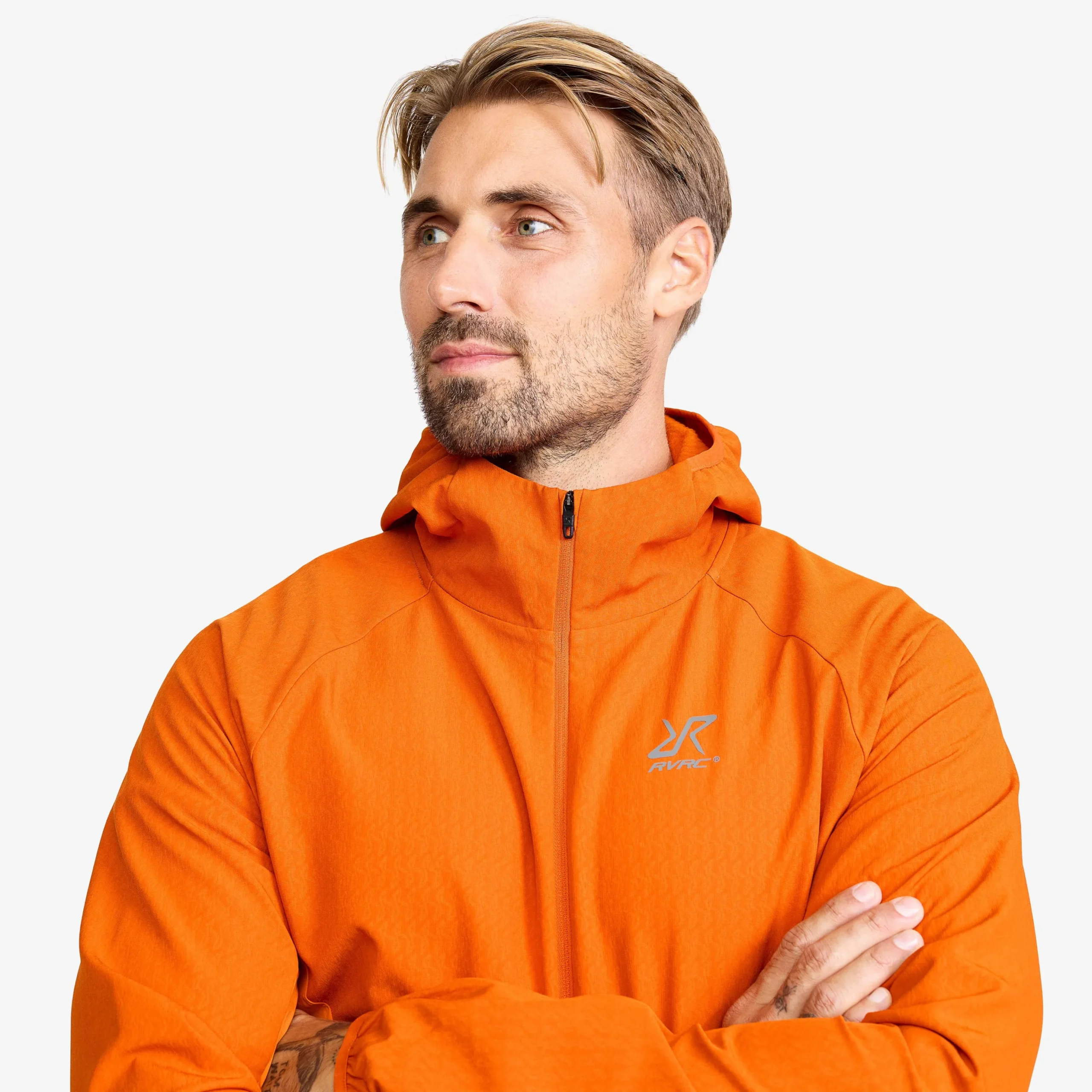 Distance Pro Wind Jacket Herren Hawaiian Sunset/Russet Orange