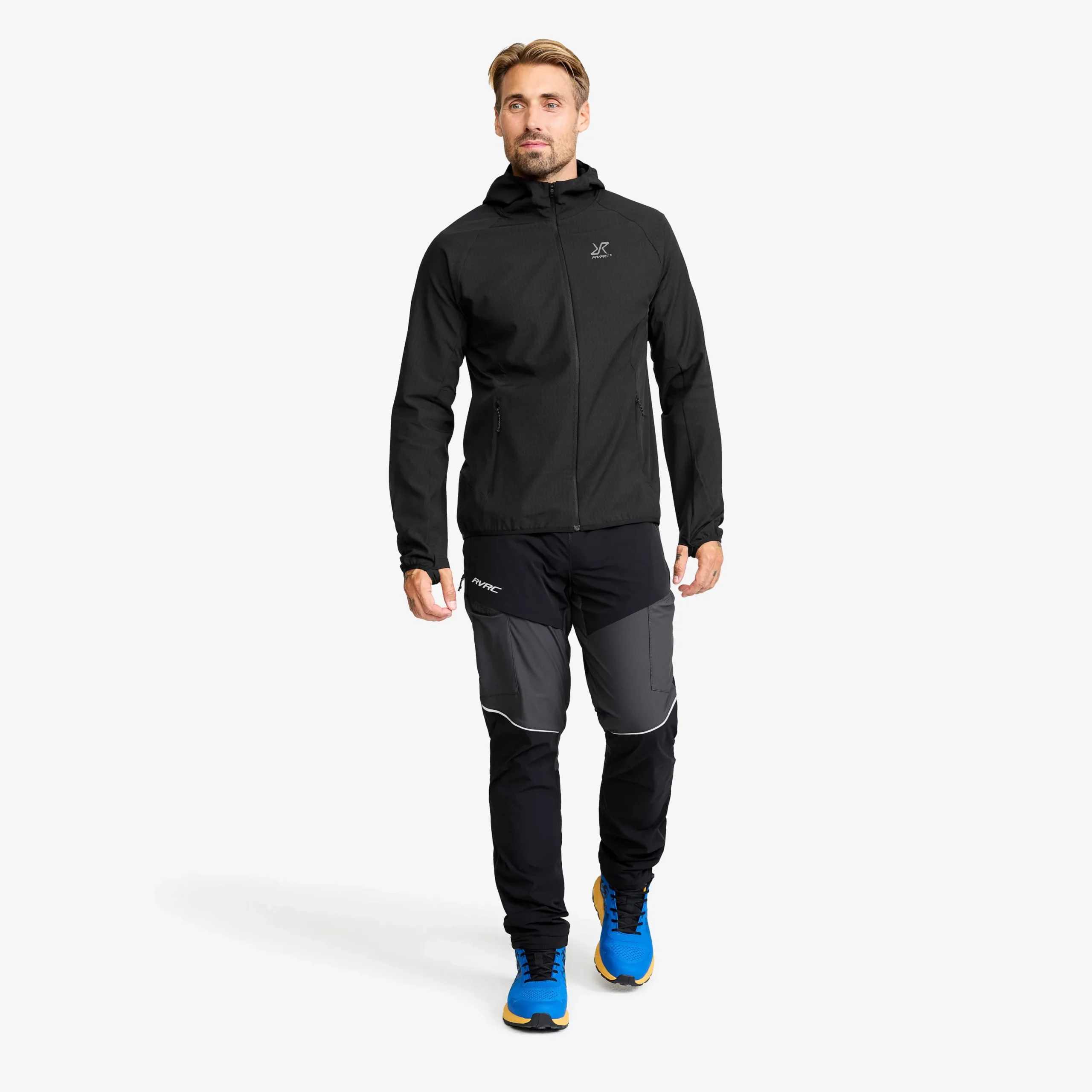 Distance Pro Wind Jacket Herren Black