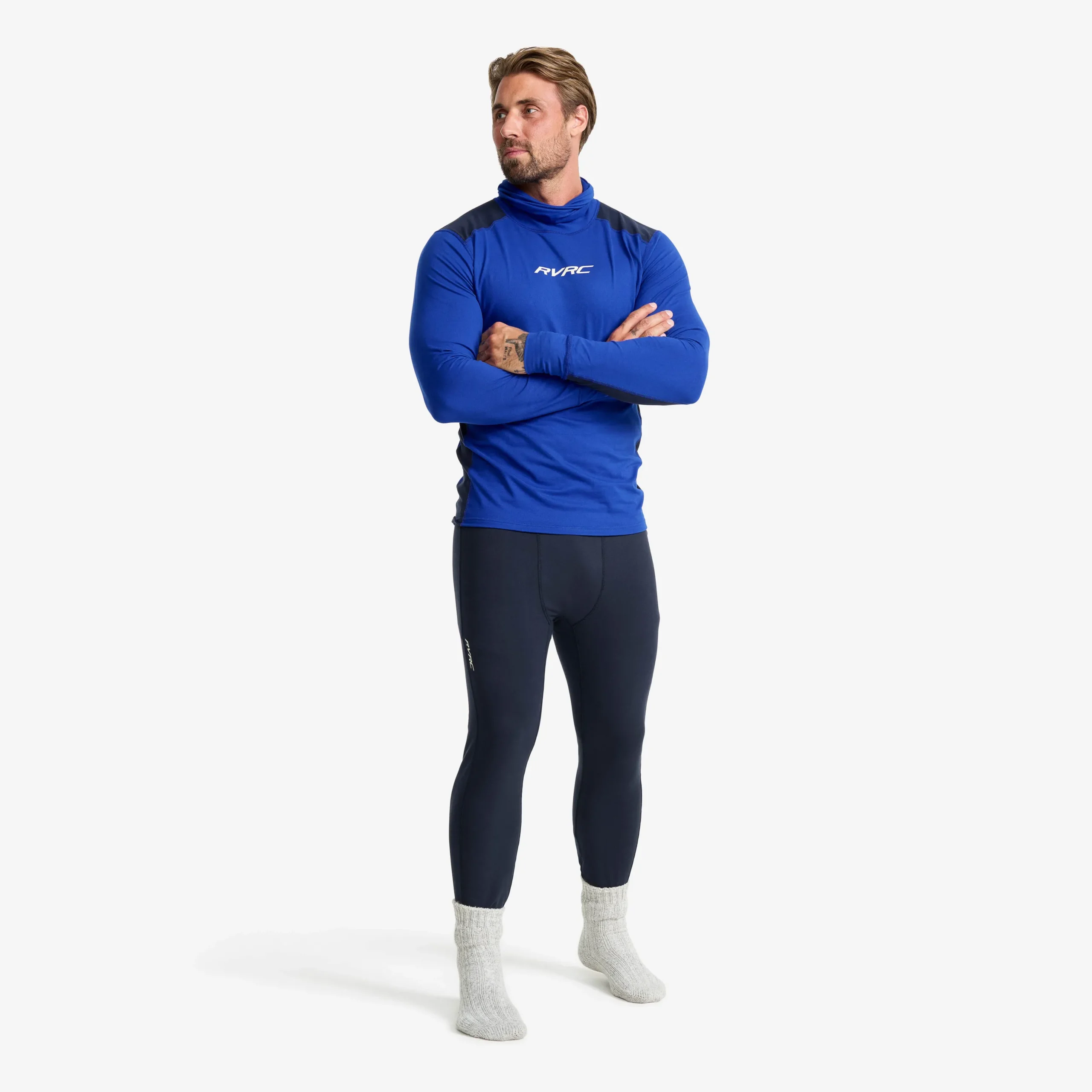 Downhill Base Layer Balaclava Top Herren Surf the Web