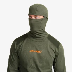 Downhill Base Layer Balaclava Top Herren Kambaba Green/Rosin Green