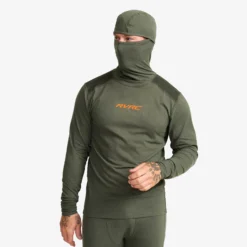 Downhill Base Layer Balaclava Top Herren Kambaba Green/Rosin Green