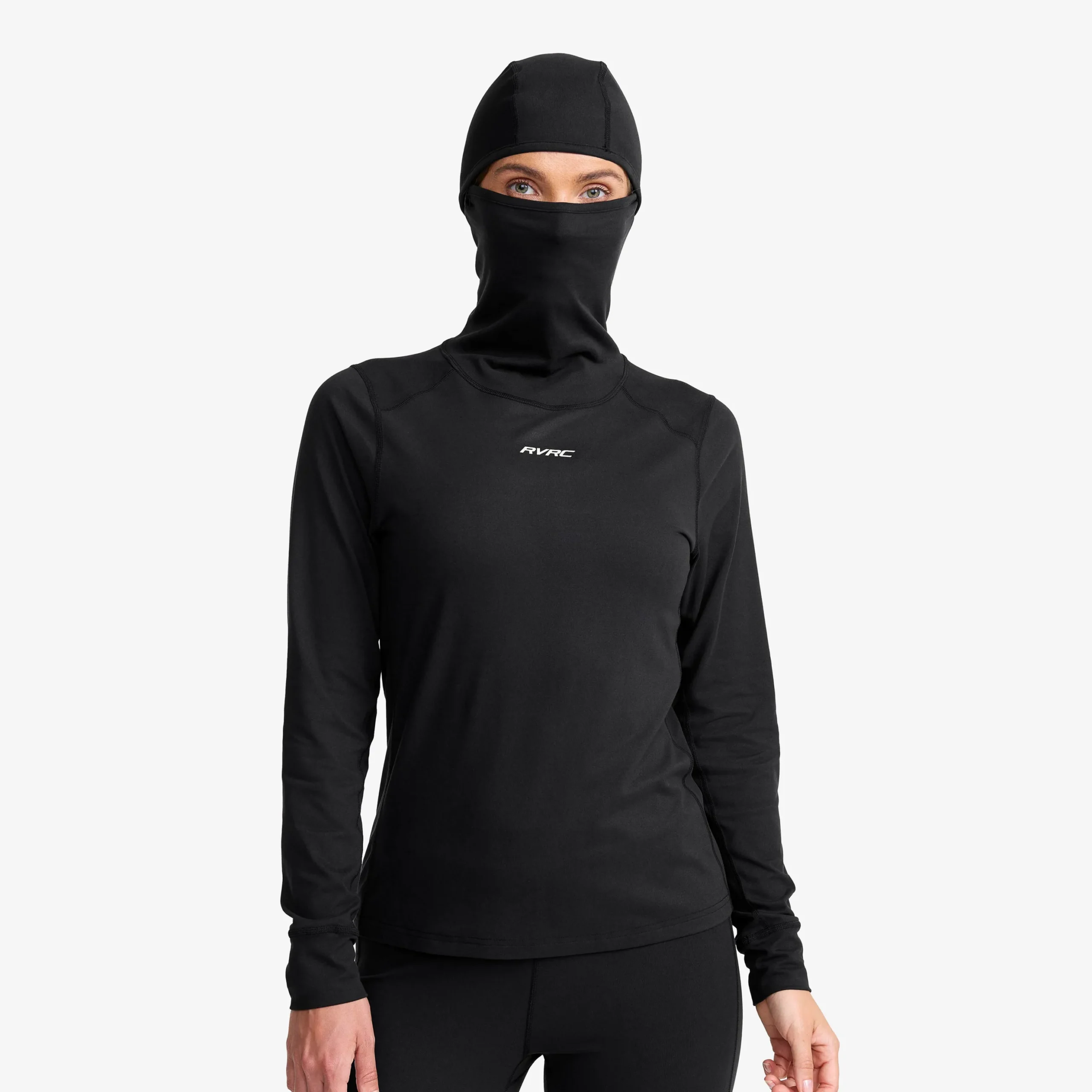 Downhill Base Layer Balaclava Top Damen Black
