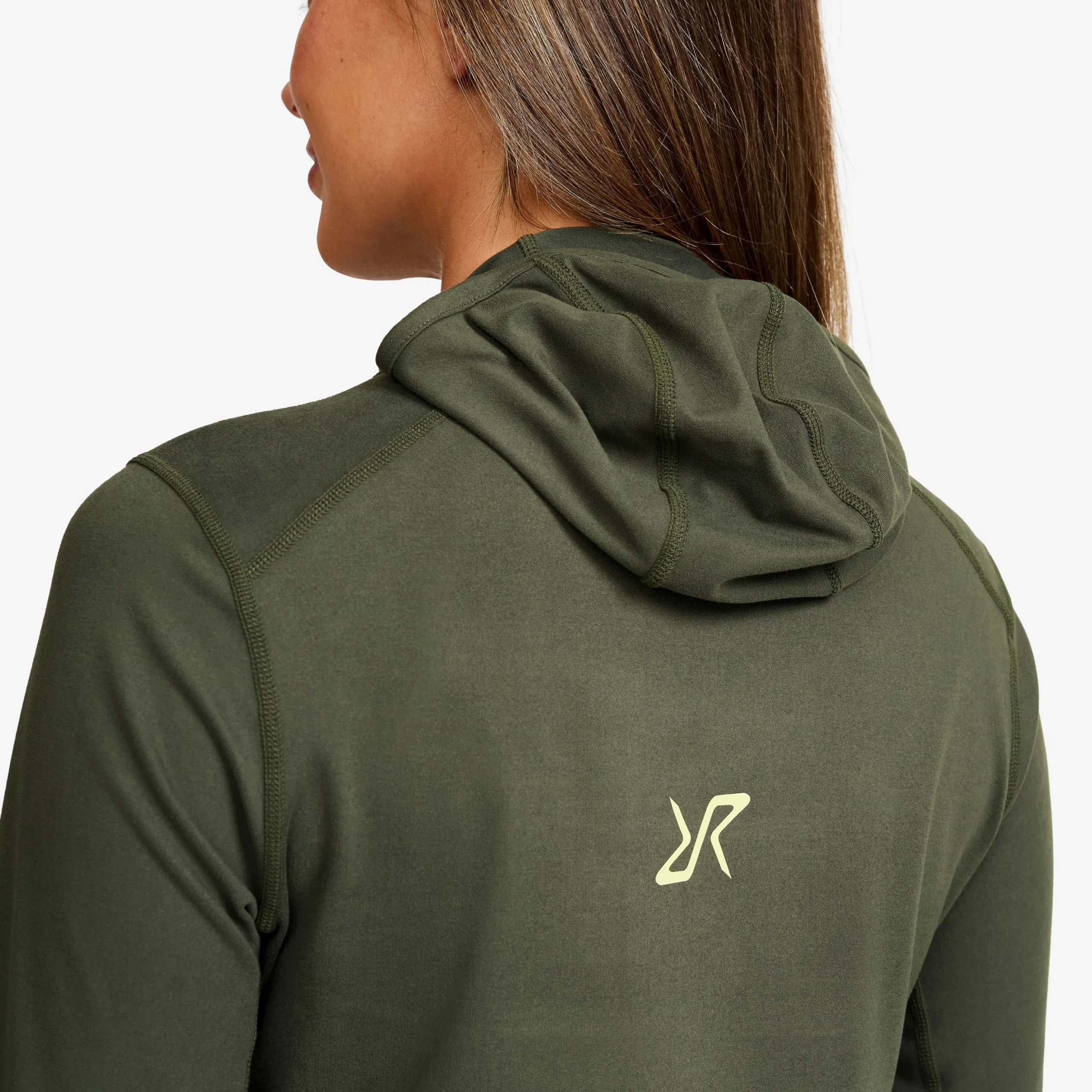 Downhill Base Layer Balaclava Top Damen Kambaba Green