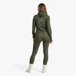 Downhill Base Layer Balaclava Top Damen Kambaba Green