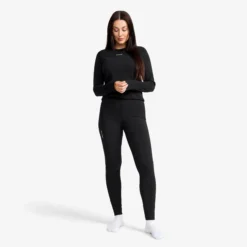 Downhill Base Layer Pants Damen Black