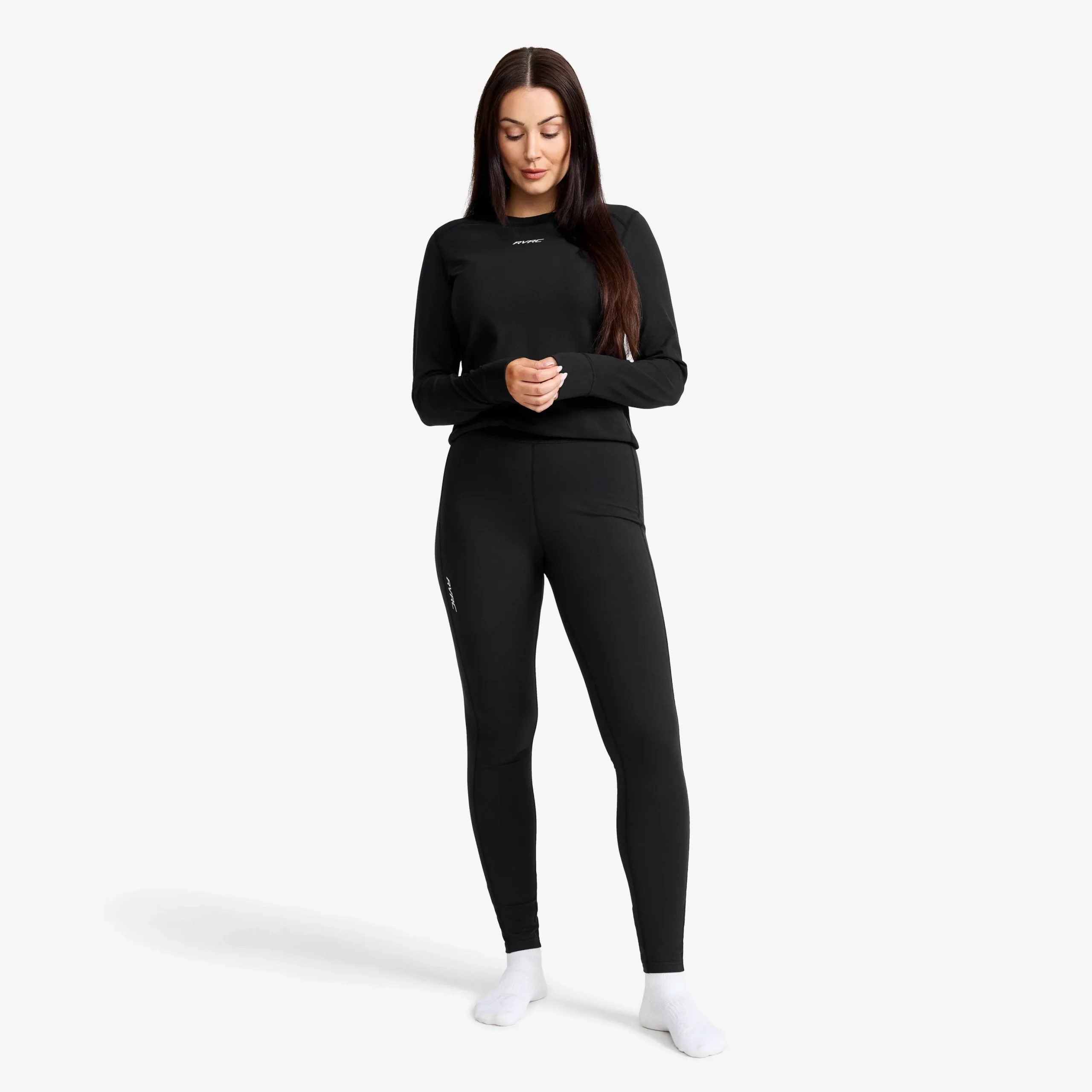 Downhill Base Layer Pants Damen Black