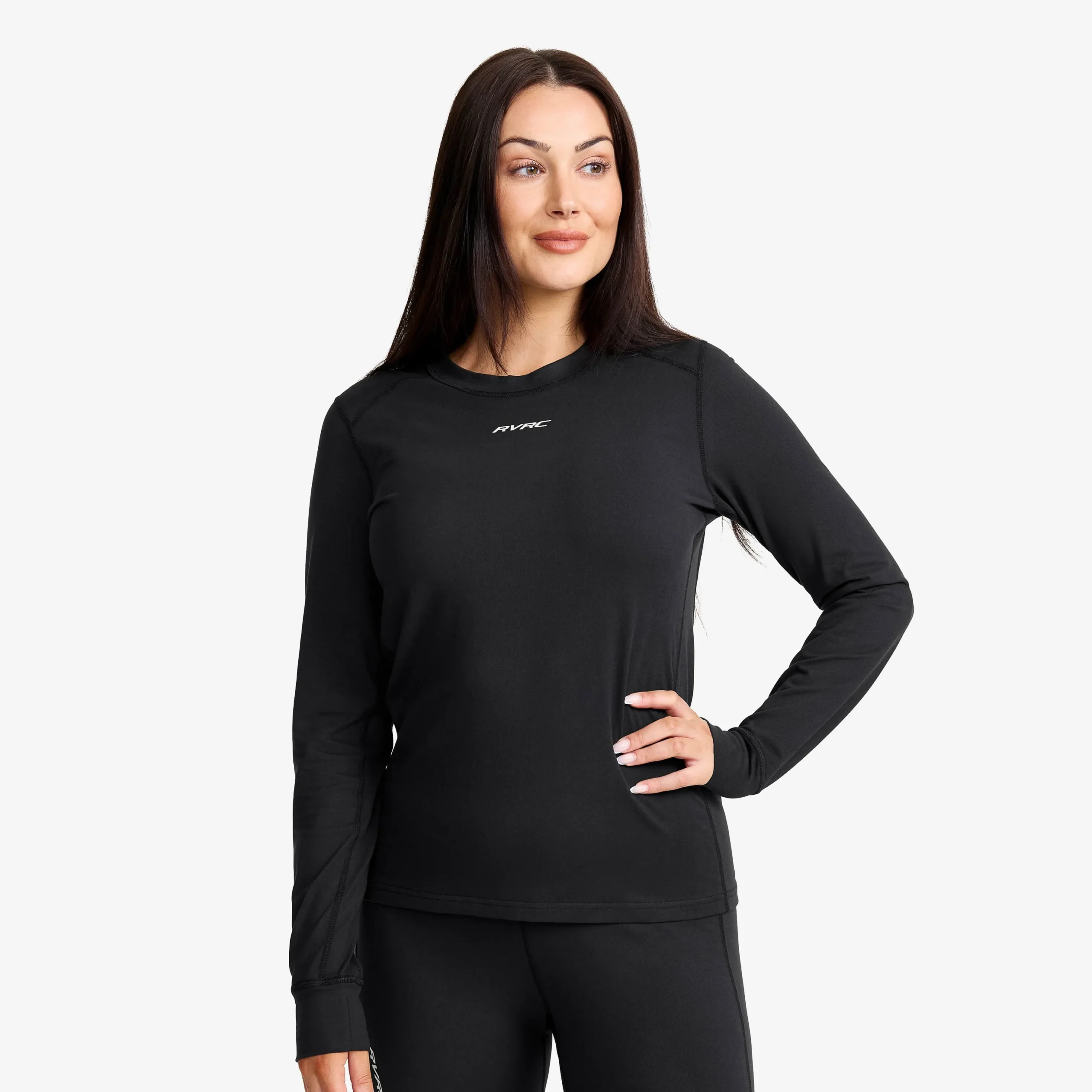 Downhill Base Layer Top Damen Black