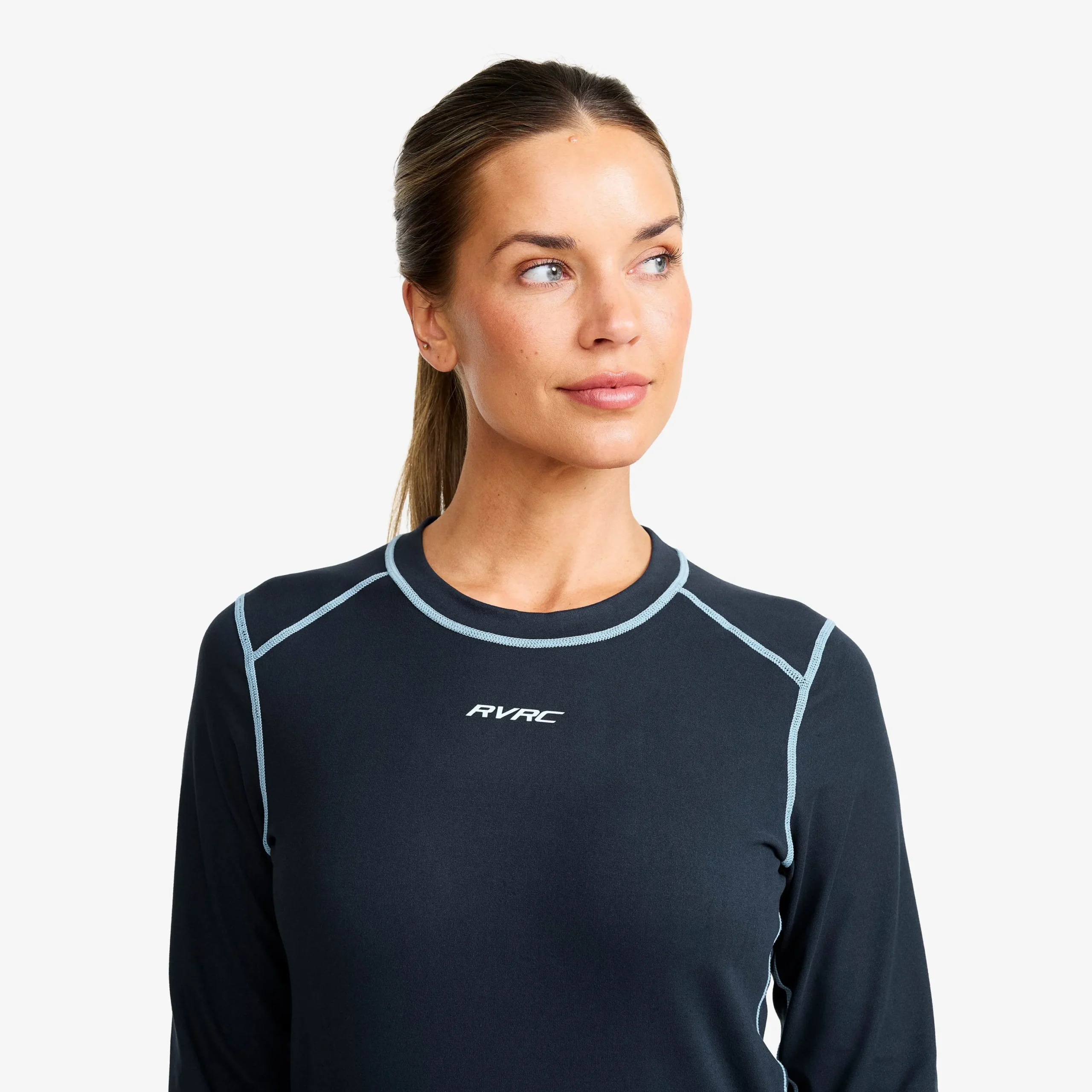 Downhill Base Layer Top Damen Deep Navy/Arona