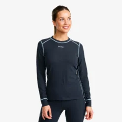 Downhill Base Layer Top Damen Deep Navy/Arona