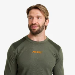 Downhill Base Layer Top Herren Kambaba Green/Rosin Green