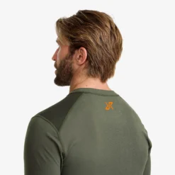 Downhill Base Layer Top Herren Kambaba Green/Rosin Green