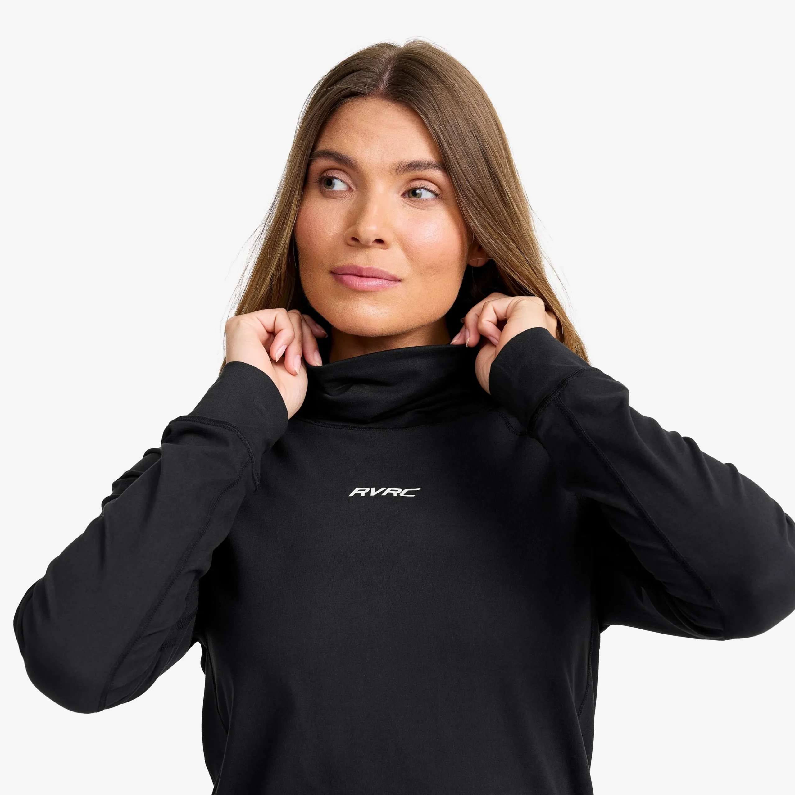 Downhill Base Layer Turtleneck Top Damen Black