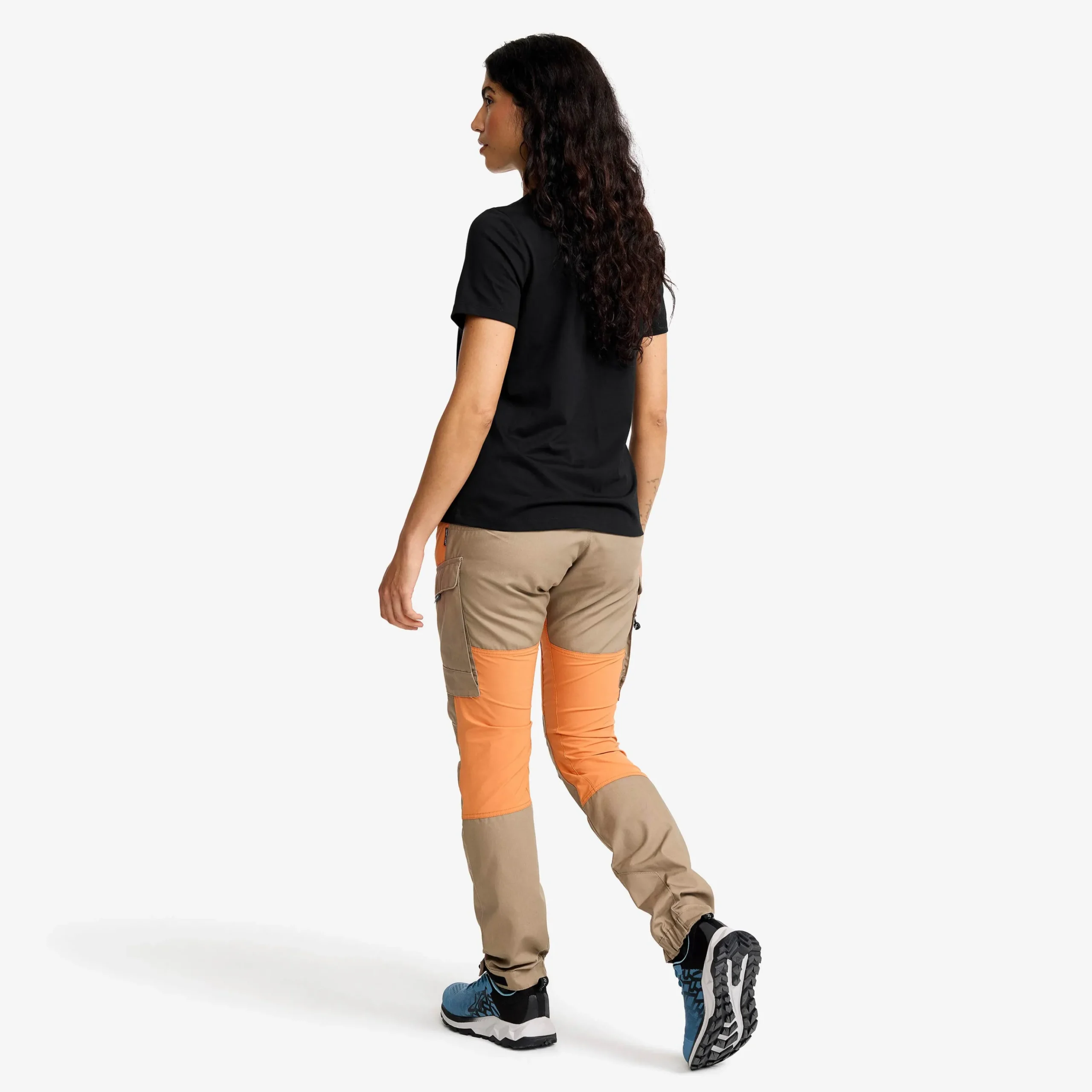 Easy Graphic Logo T-shirt Damen Black