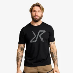 Easy Graphic Logo T-Shirt Herren Black