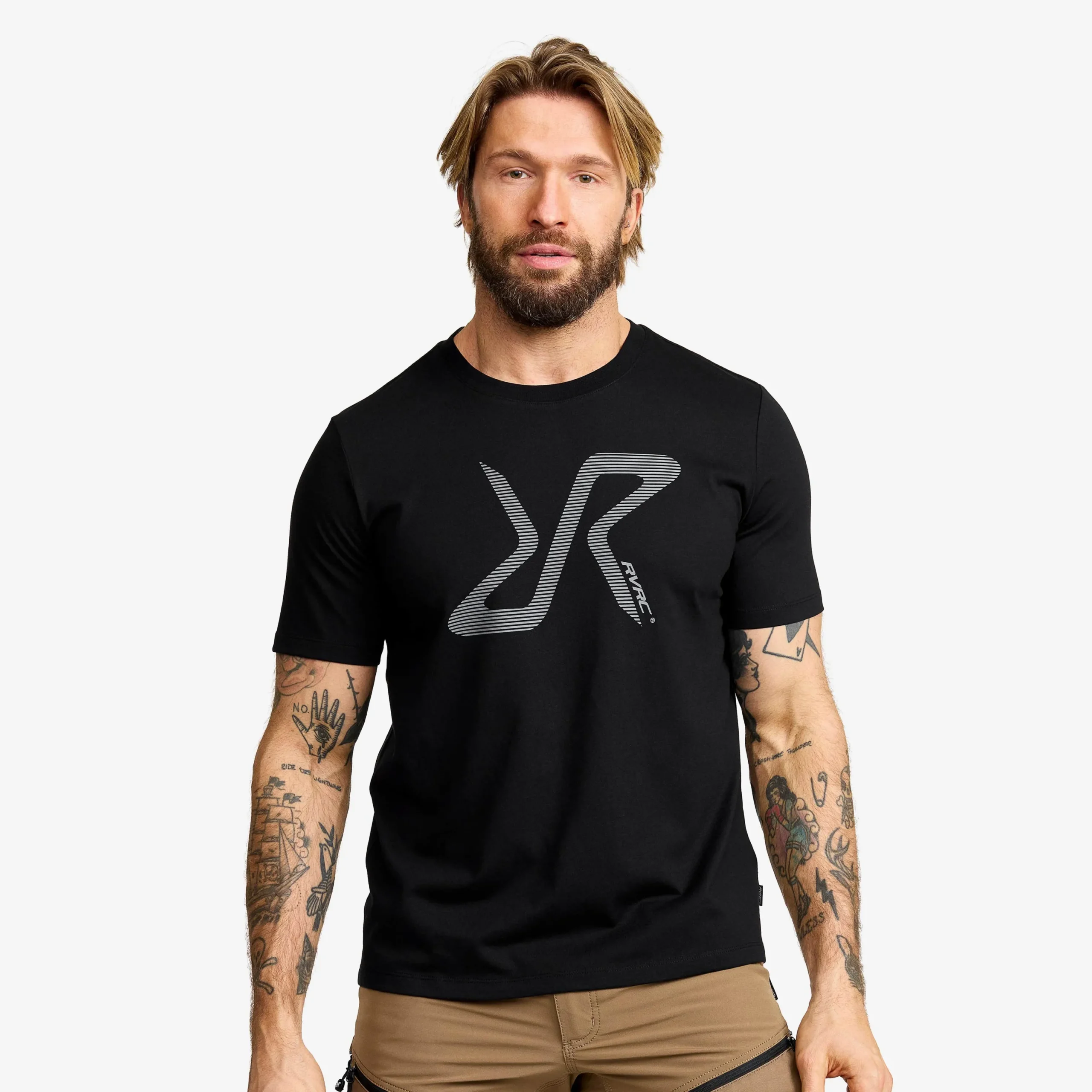 Easy Graphic Logo T-Shirt Herren Black