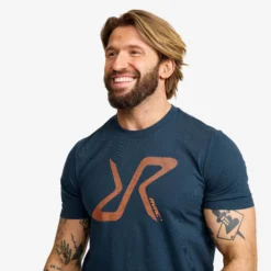 Easy Graphic Logo T-Shirt Herren Moonlit Ocean