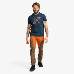Easy Graphic Logo T-Shirt Herren Moonlit Ocean