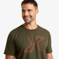Easy Graphic Logo T-Shirt Herren Forest Night