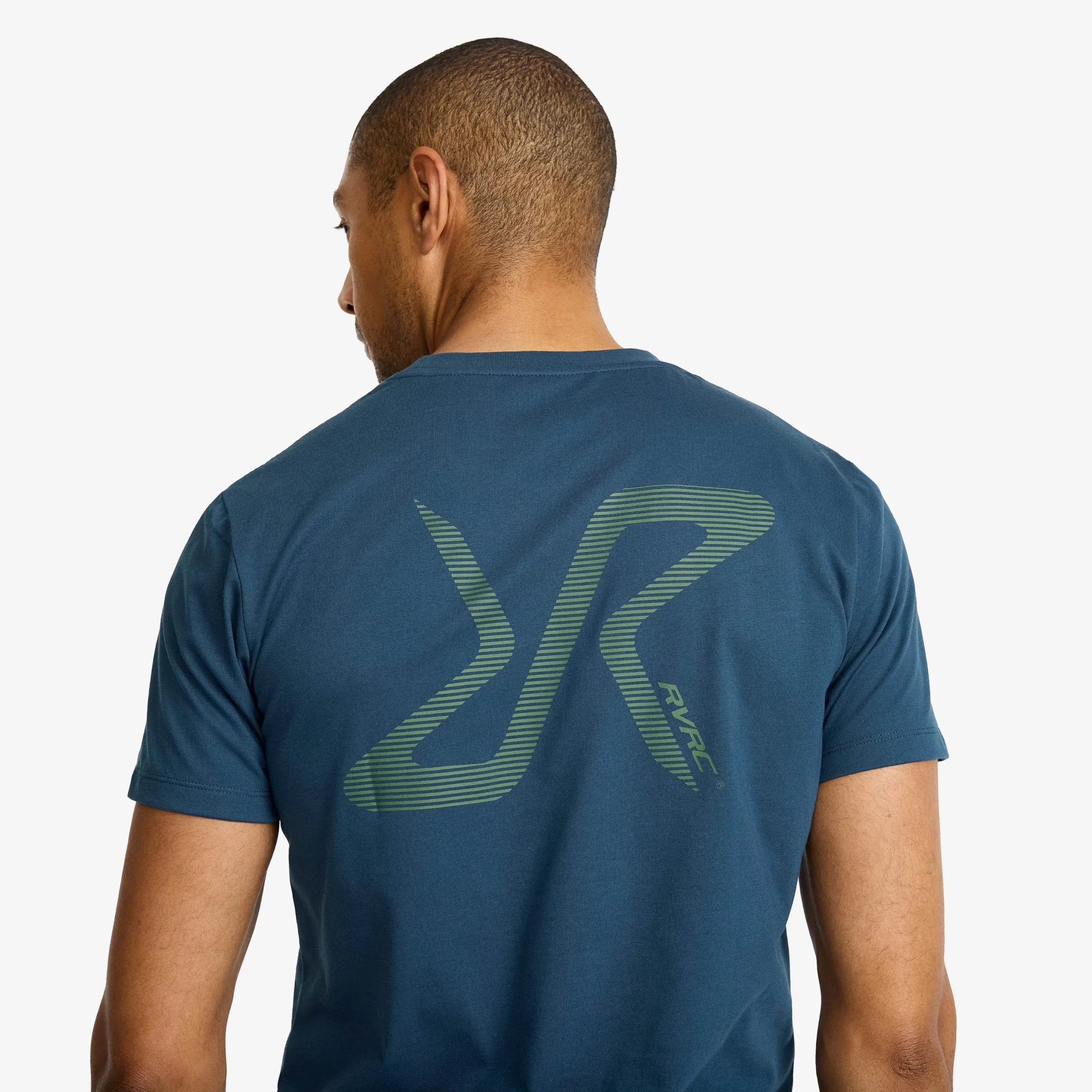 Easy Graphic Logo T-shirt Slim Fit Herren Moonlit Ocean