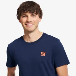 Easy Graphic Logo T-shirt Slim Fit Herren Deep Navy