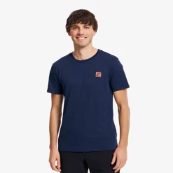 Easy Graphic Logo T-shirt Slim Fit Herren Deep Navy