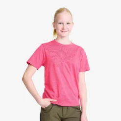 Easy Graphic Logo T-shirt Teens Fandango Pink