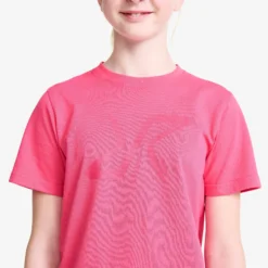 Easy Graphic Logo T-shirt Teens Fandango Pink