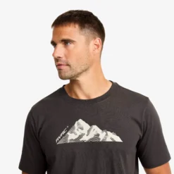 Easy Graphic Mount Lines T-shirt Herren Anthracite