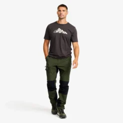 Easy Graphic Mount Lines T-shirt Herren Anthracite