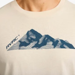 Easy Graphic Mount Lines T-shirt Herren Oatmeal
