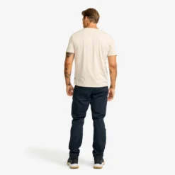 Easy Graphic Mount Lines T-shirt Herren Oatmeal