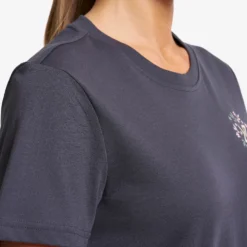 Easy Graphic T-shirt Damen Anthracite