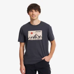 Easy Graphic T-shirt Herren Anthracite