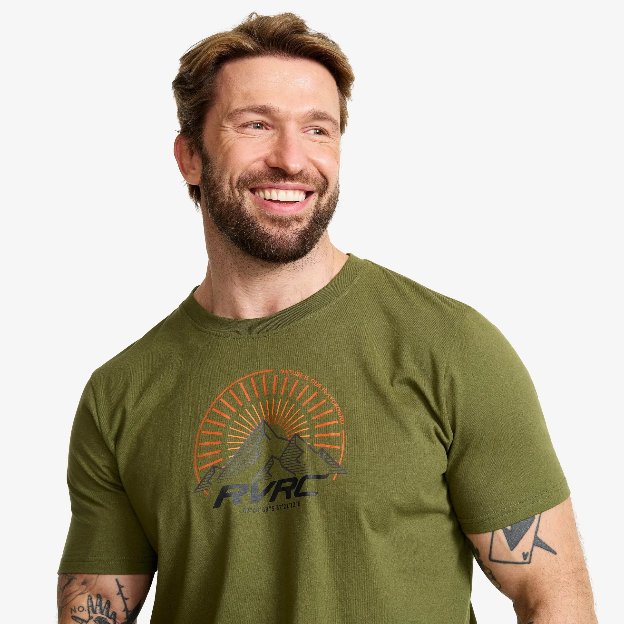 Easy Graphic T-shirt Herren Cypress
