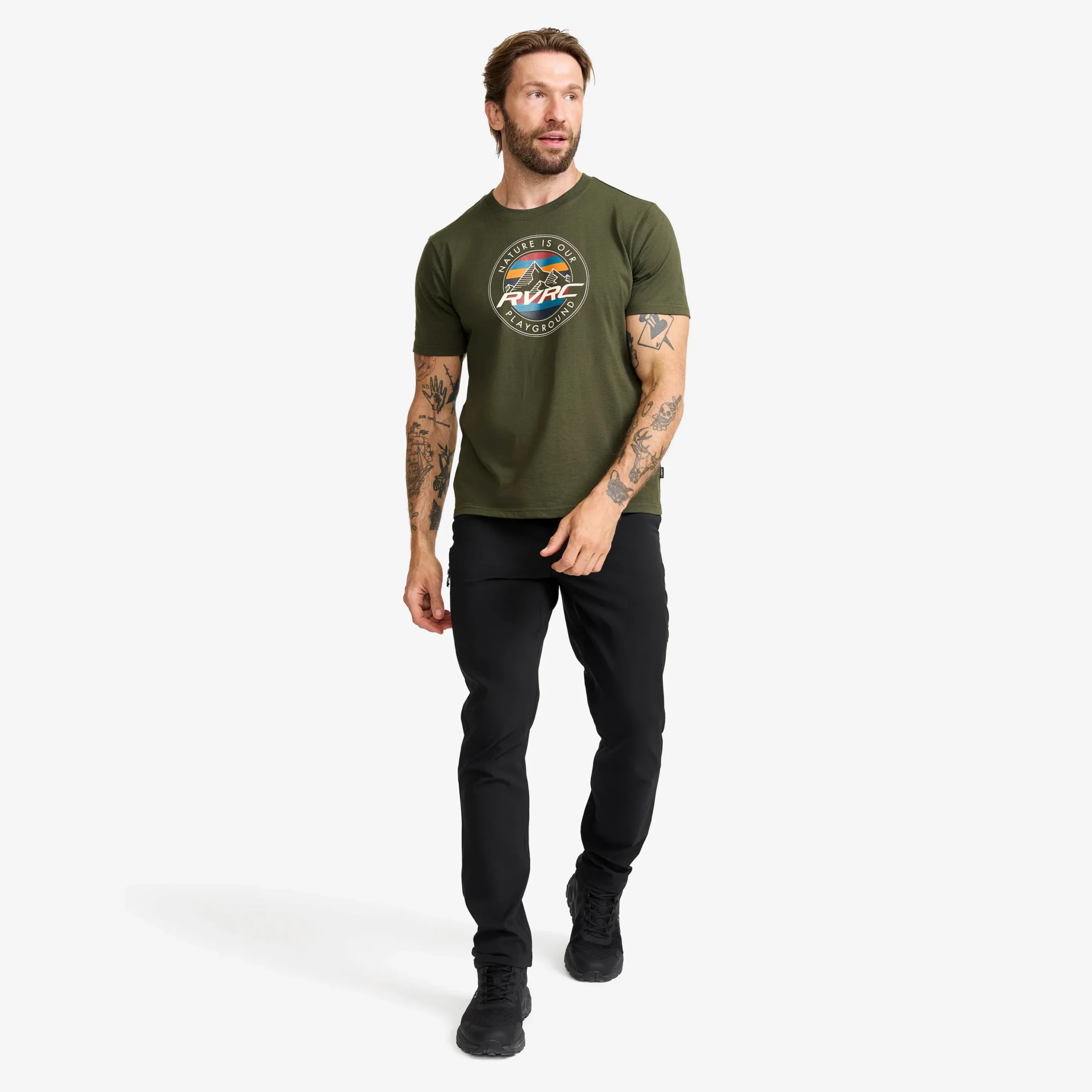 Easy Graphic T-shirt Herren Forest Night