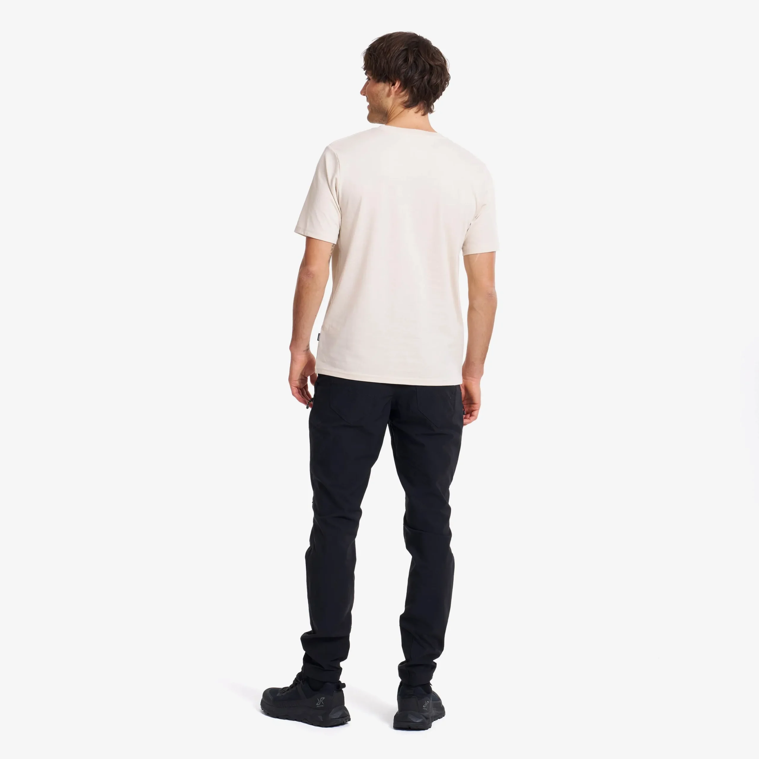 Easy Graphic T-shirt Herren Oatmeal
