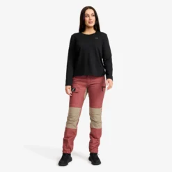 Easy Long-sleeved T-shirt Damen Black