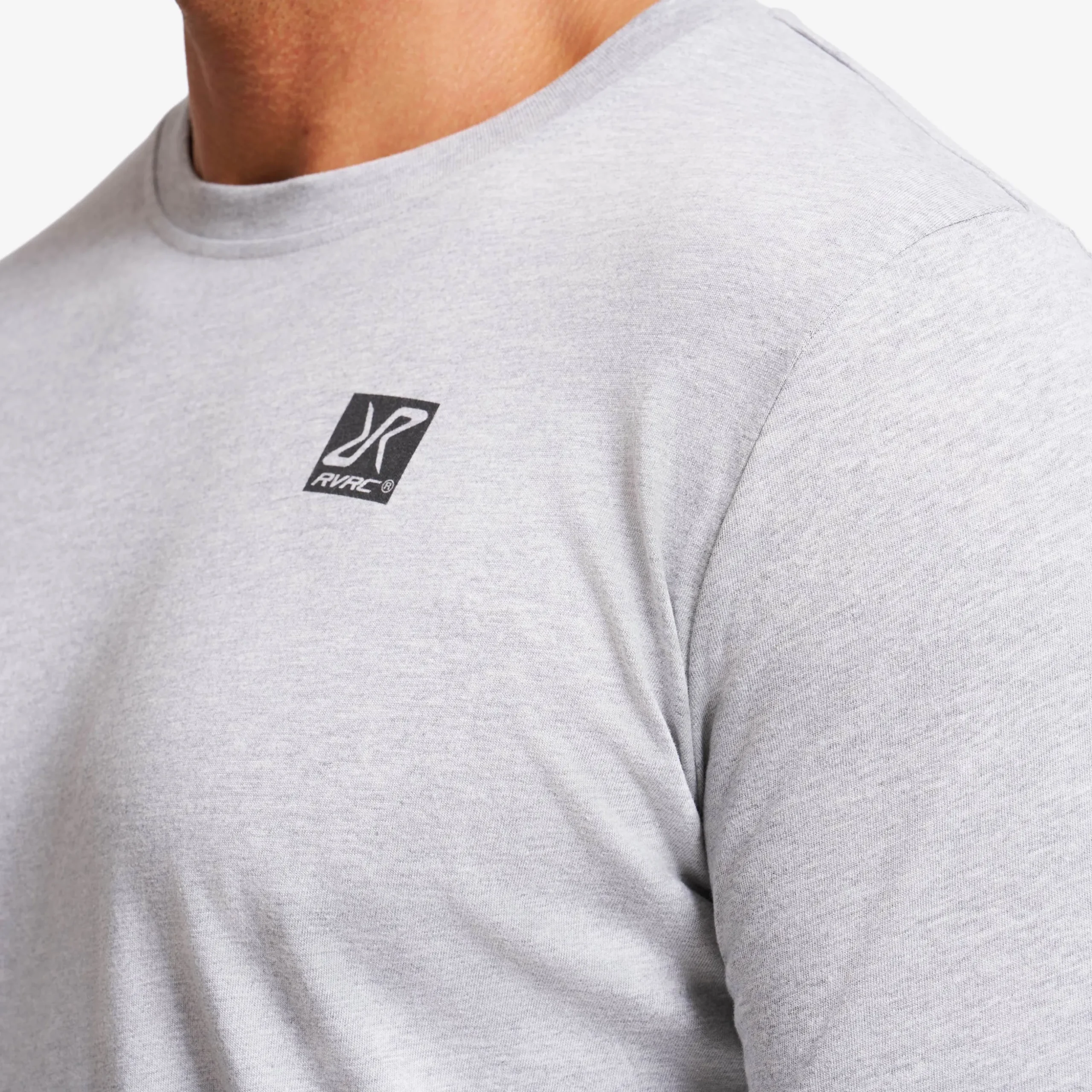 Easy Long-sleeved T-shirt Herren Grey Melange
