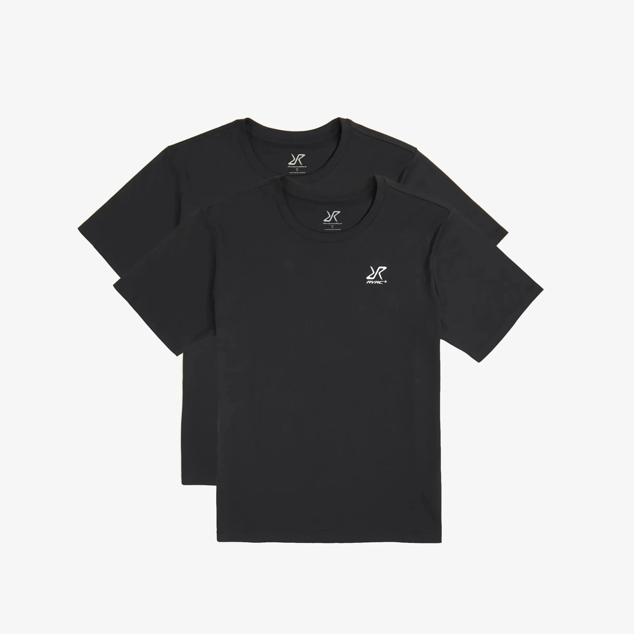 Easy 2 Pack T-shirt Herren Black