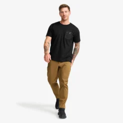 Easy Pocket T-shirt Herren Black