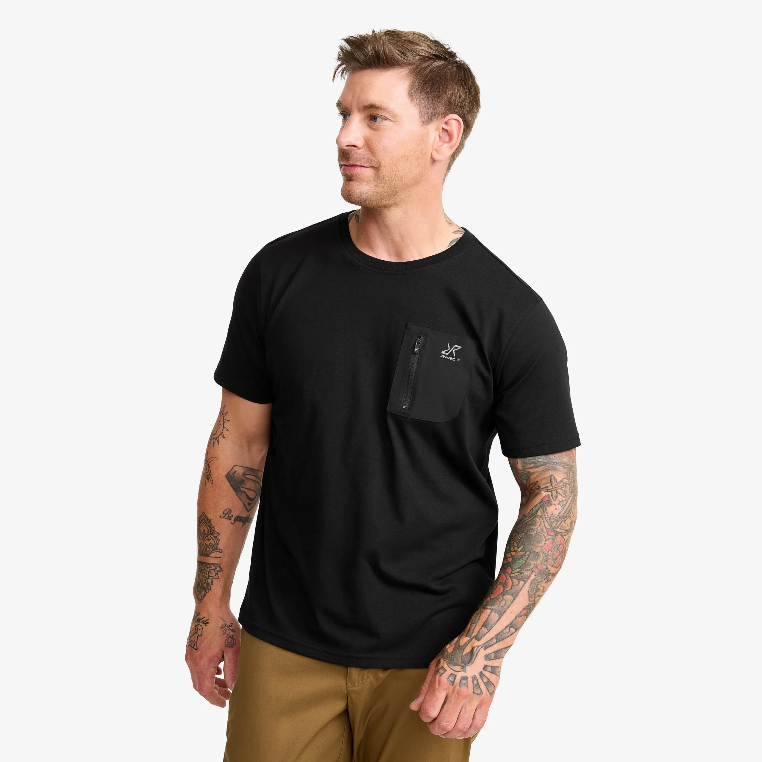 Easy Pocket T-shirt Herren Black