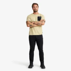 Easy Pocket T-shirt Herren Eucalyptus