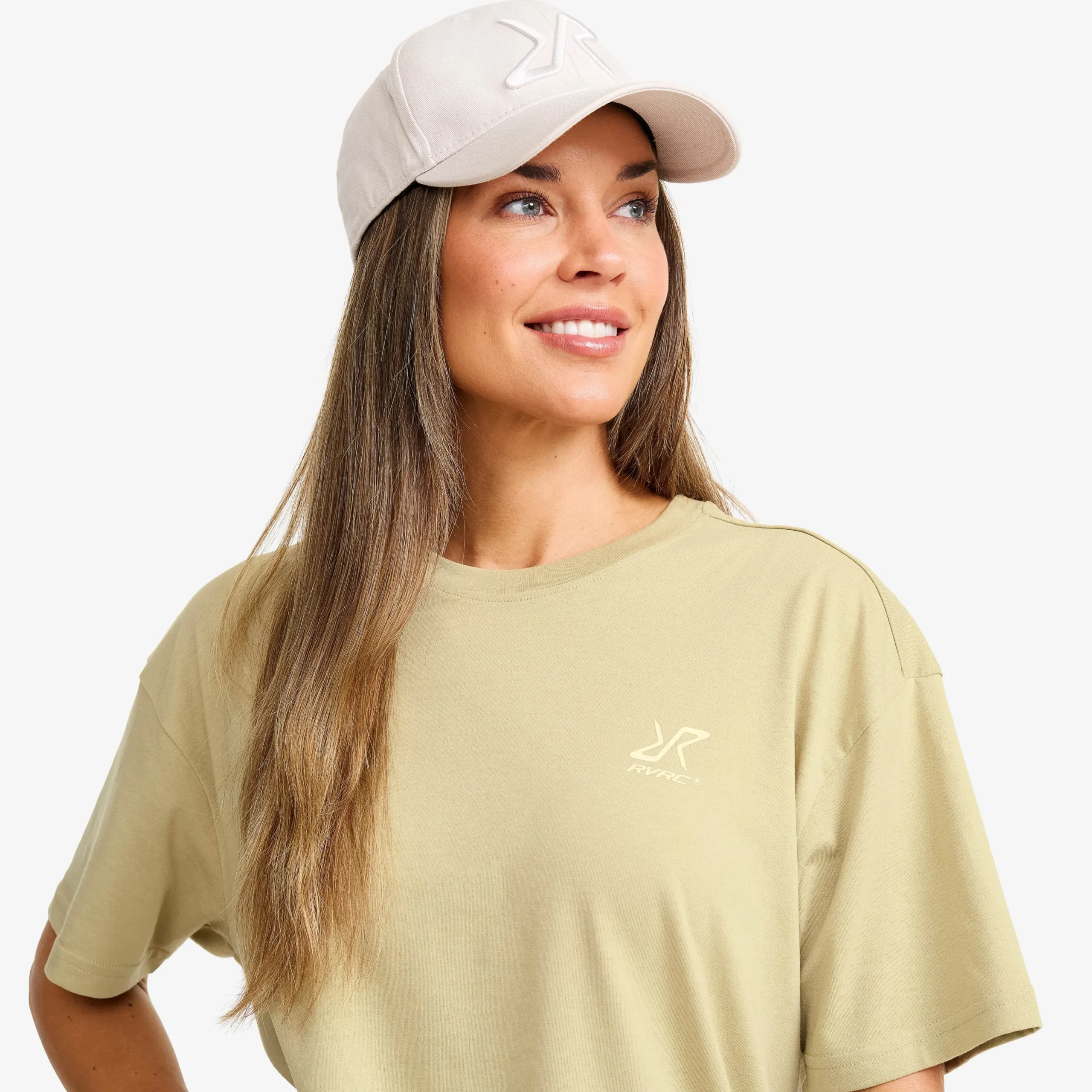 Easy Relaxed T-shirt Damen Eucalyptus