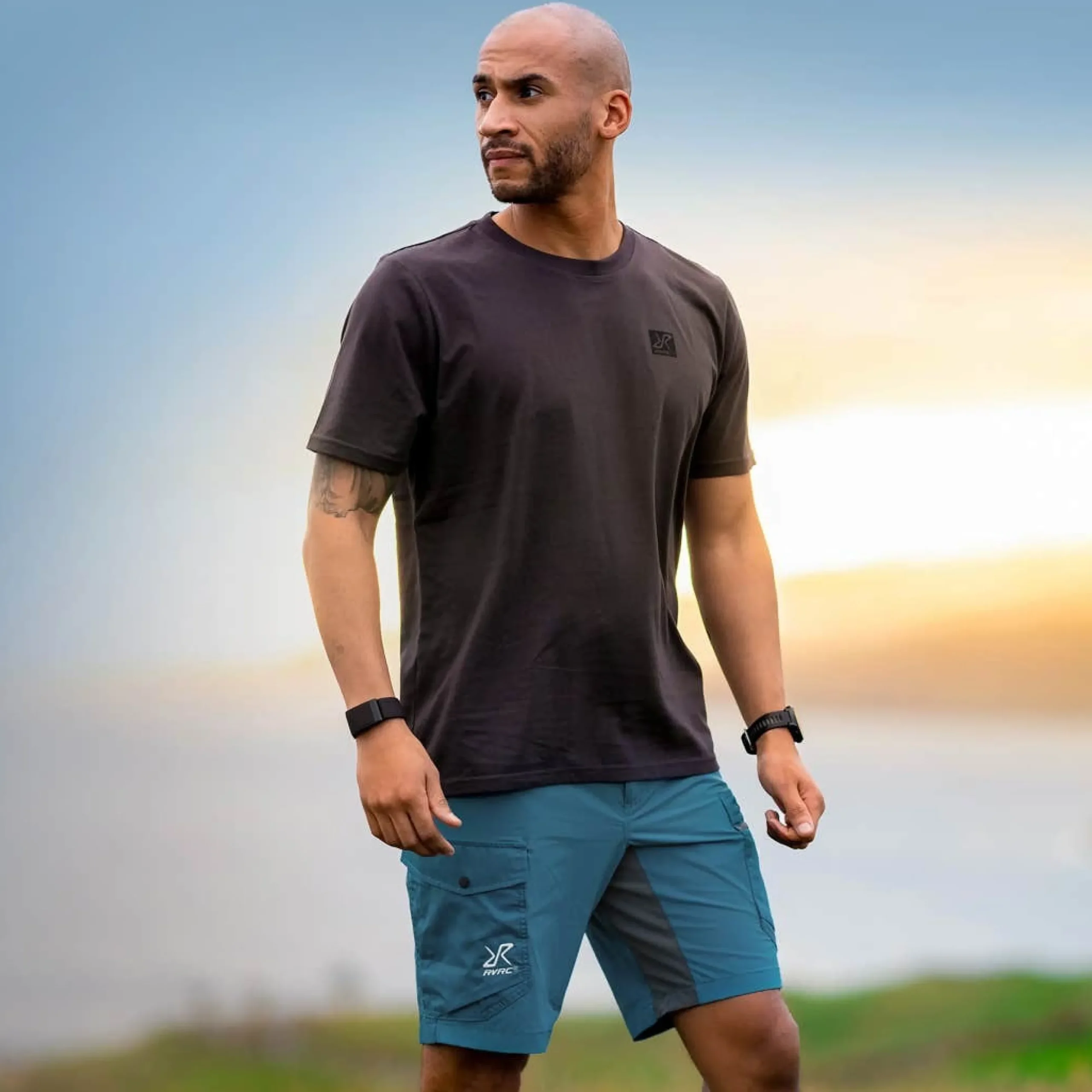 Easy T-shirt Herren Anthracite